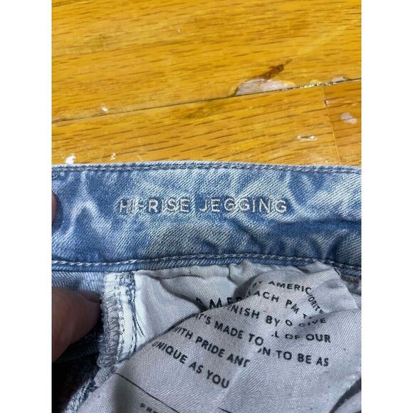 American Eagle Jeans Womens Size 2 Next Level Stretch Hi Rise Jegging Denim - Picture 4 of 9